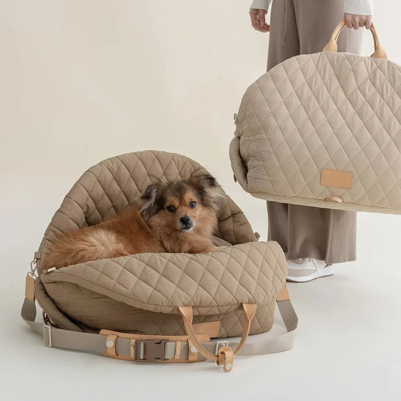 TravelNest Pro™ - "The Ultimate 2-in-1 Travel Bed for Your Pet!"